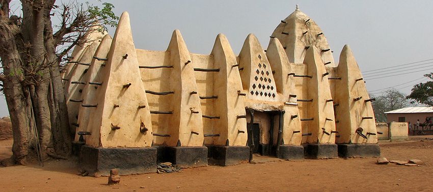 Meczet w Larabanga - Ghana